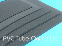 PVC Tube and Hose all sizes and lengths available to order Faom Sheet Plain no glue available in many sizes and thicknesses
