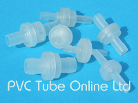 Plastic Inline Valves One Way for plastic flexible tube. Available in many different sizes. Plastic Inline Valves One Way for plastic flexible tube. Available in many different sizes.