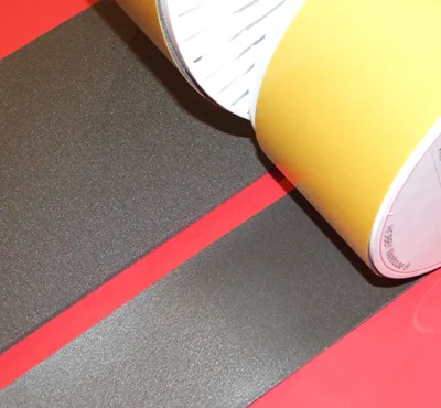 Foam Sheet on a white spool/coil on a red background.