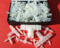 T connectors.